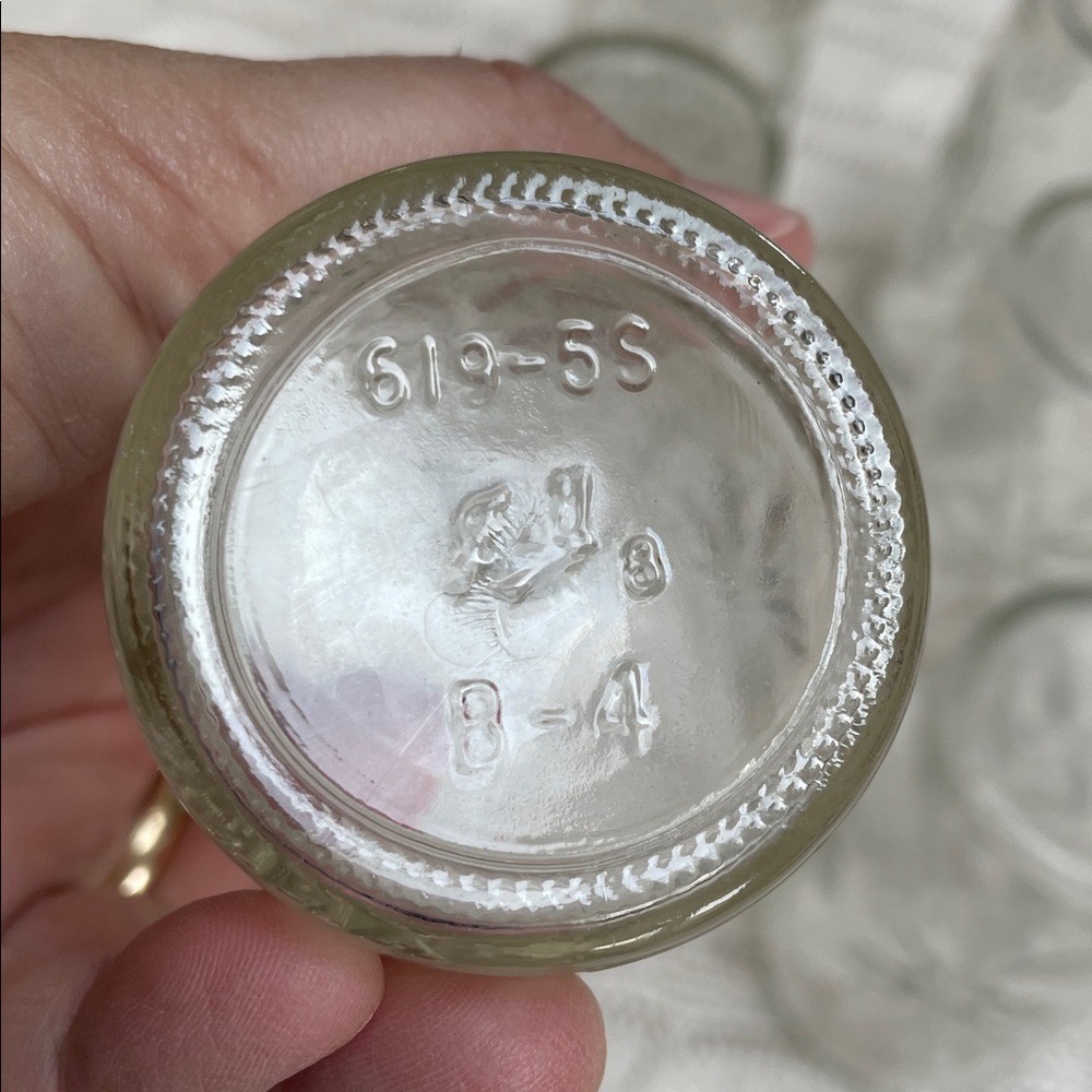 3 VTG Ball Jelly juice jar/glasses, 50th anniversary Ball 1933 to 1983 starburst - Picture 3 of 15